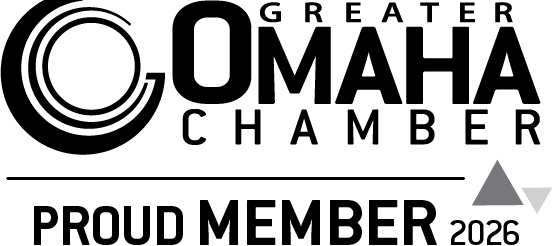 Greater Omaha Chamber, Proud Member 2026 logo