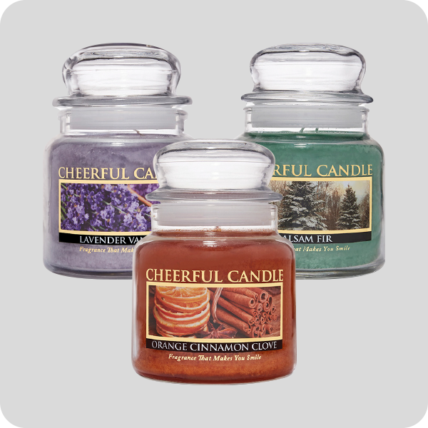 Large Jar Scented Candes