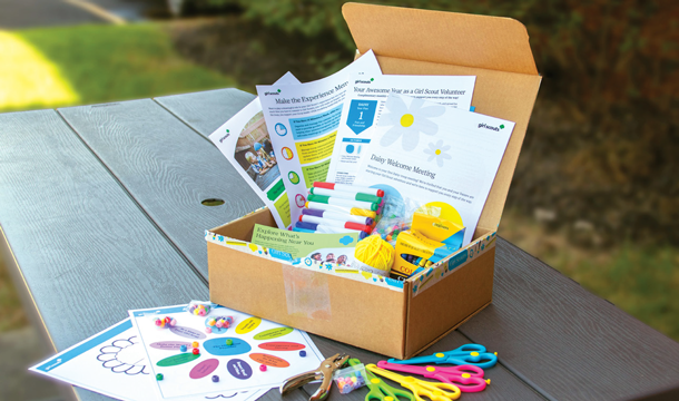 The FREE Girl Scout Experience Box